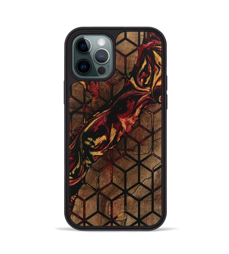 iPhone 12 Pro Wood Phone Case - Arleth (Pattern, 746347)