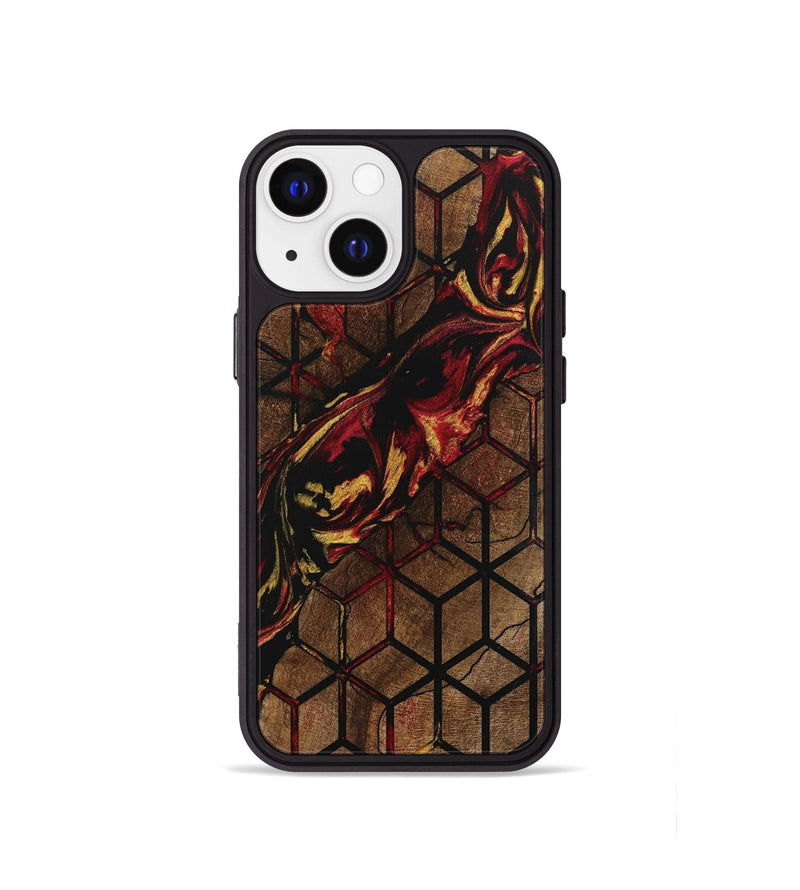 iPhone 13 mini Wood Phone Case - Arleth (Pattern, 746347)