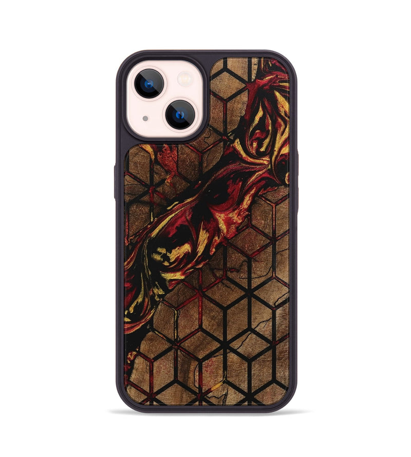 iPhone 14 Wood Phone Case - Arleth (Pattern, 746347)