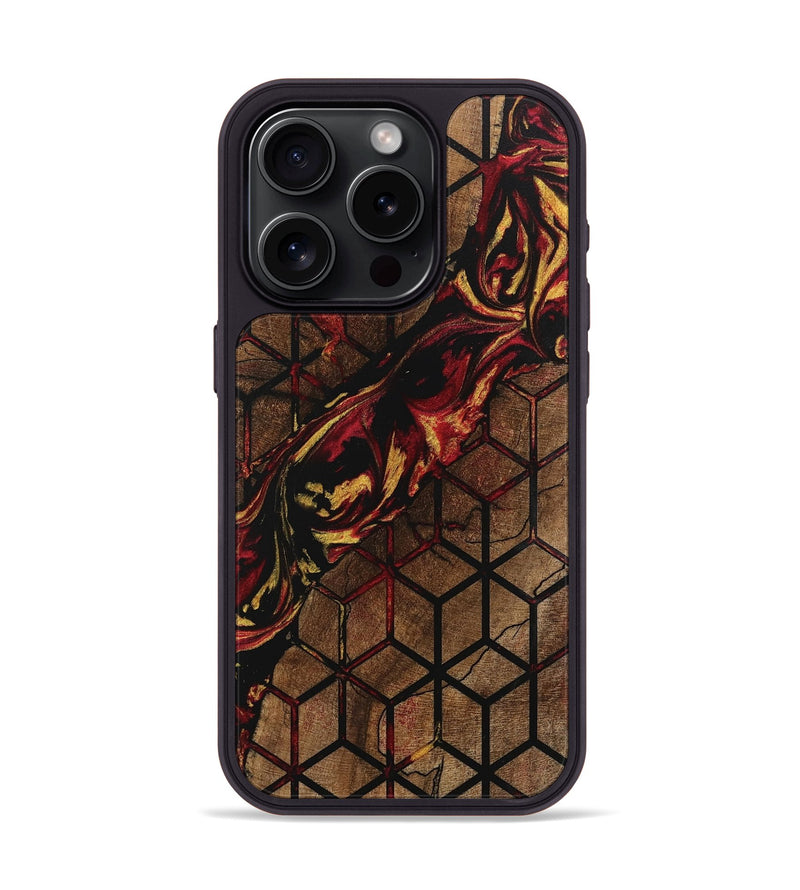 iPhone 15 Pro Wood Phone Case - Arleth (Pattern, 746347)