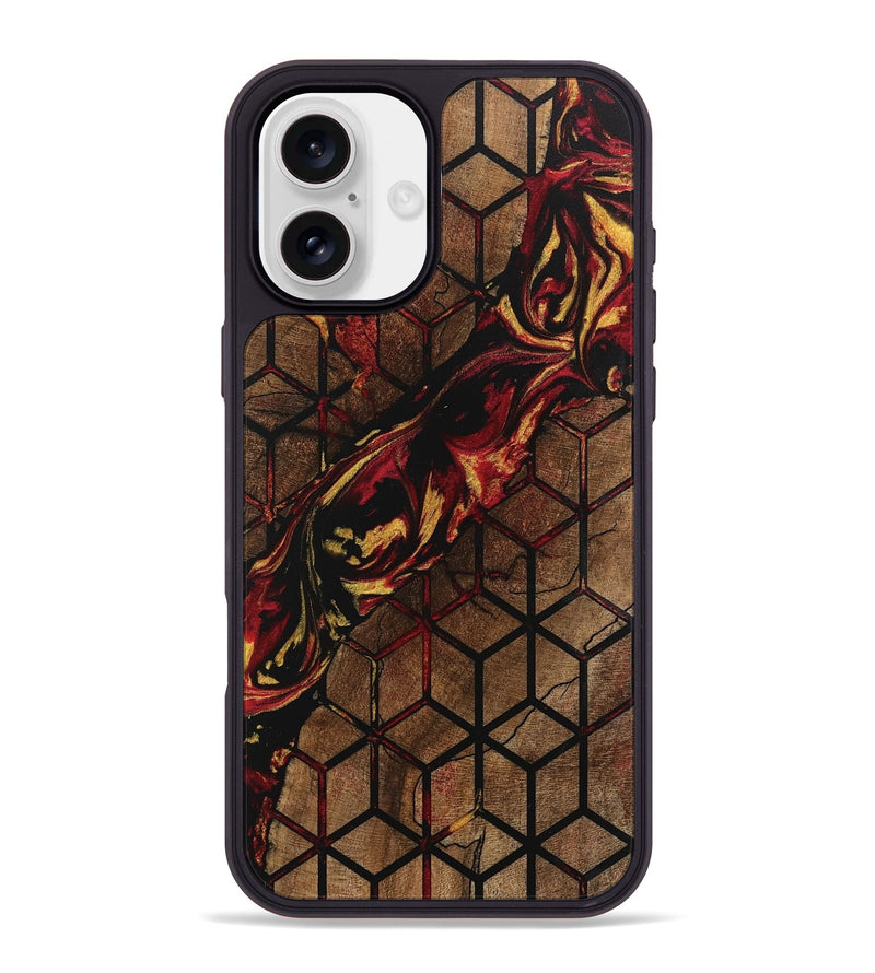 iPhone 16 Plus Wood Phone Case - Arleth (Pattern, 746347)