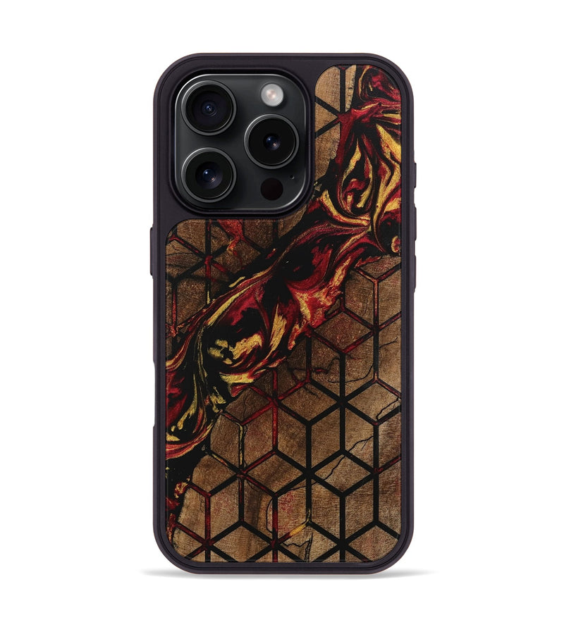 iPhone 16 Pro Wood Phone Case - Arleth (Pattern, 746347)