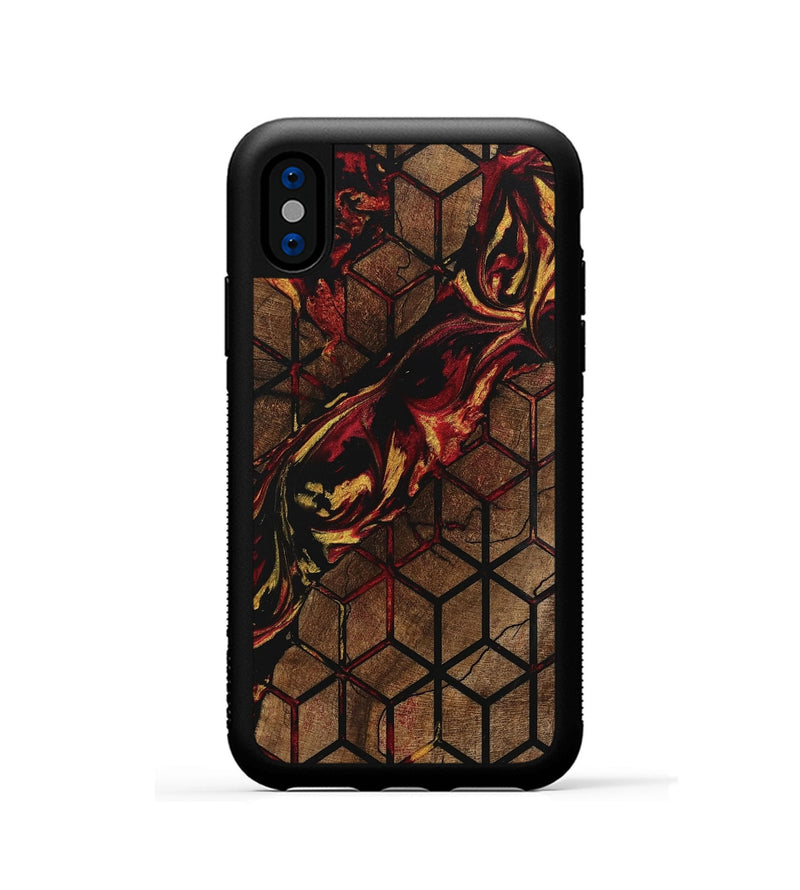 iPhone Xs Wood Phone Case - Arleth (Pattern, 746347)