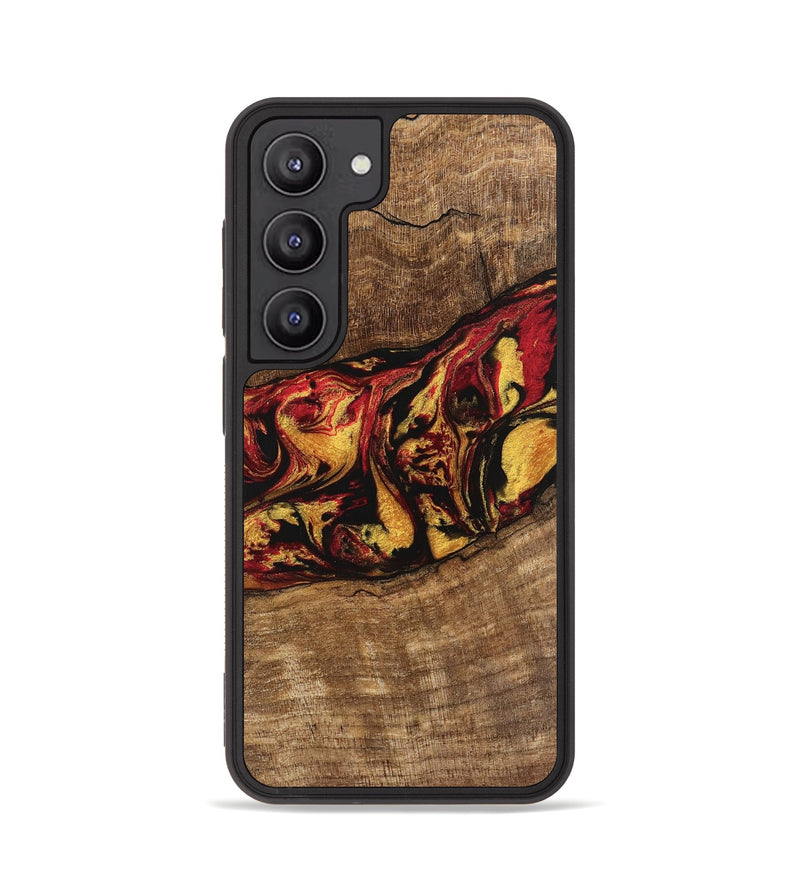 Galaxy S23 Wood Phone Case - Dirk (Red, 746348)