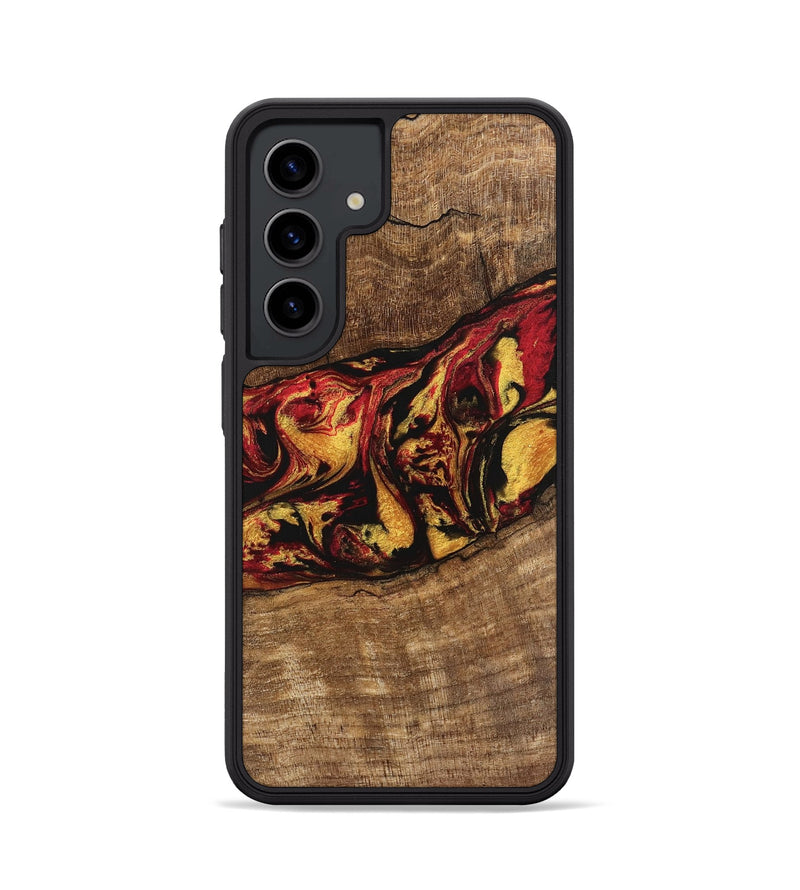 Galaxy S24 Wood Phone Case - Dirk (Red, 746348)