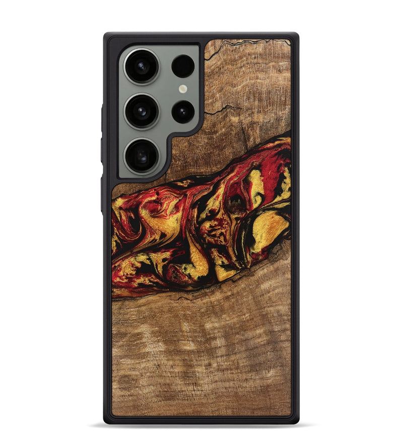 Galaxy S24 Ultra Wood Phone Case - Dirk (Red, 746348)