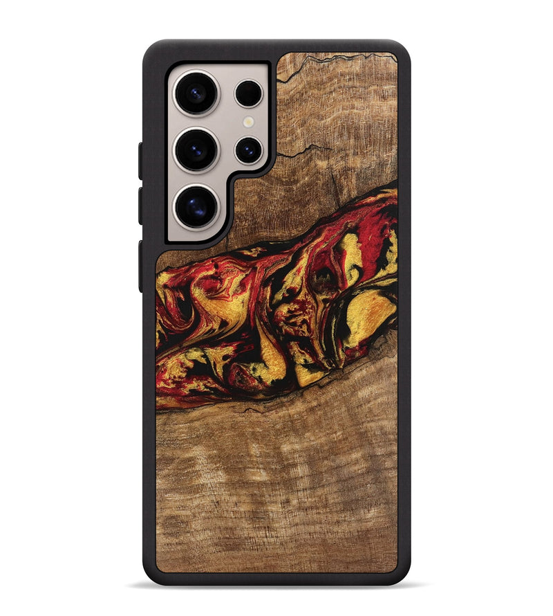 Galaxy S25 Ultra Wood Phone Case - Dirk (Red, 746348)