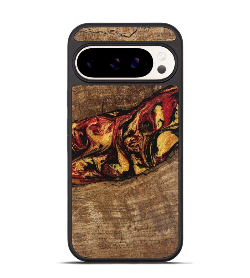 Pixel 9 Pro Wood Phone Case - Dirk (Red, 746348)