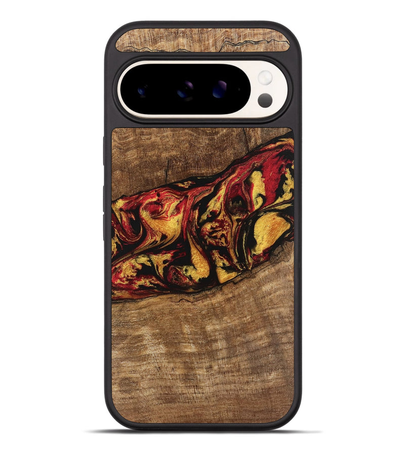 Pixel 9 Pro XL Wood Phone Case - Dirk (Red, 746348)