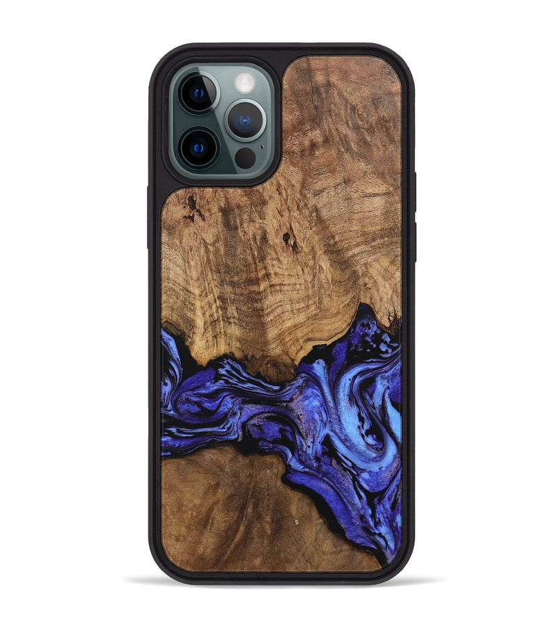 iPhone 12 Pro Max Wood Phone Case - Rollie (Purple, 746350)