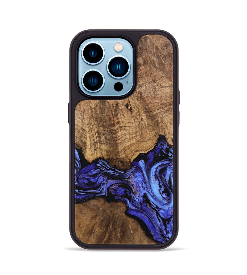 iPhone 14 Pro Wood Phone Case - Rollie (Purple, 746350)