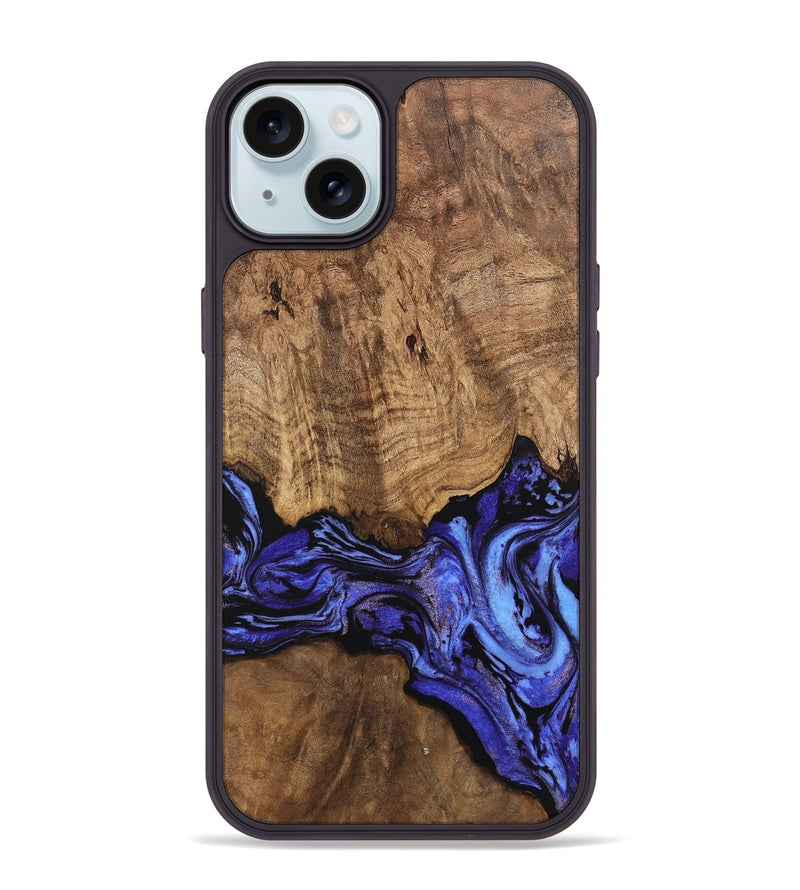 iPhone 15 Plus Wood Phone Case - Rollie (Purple, 746350)