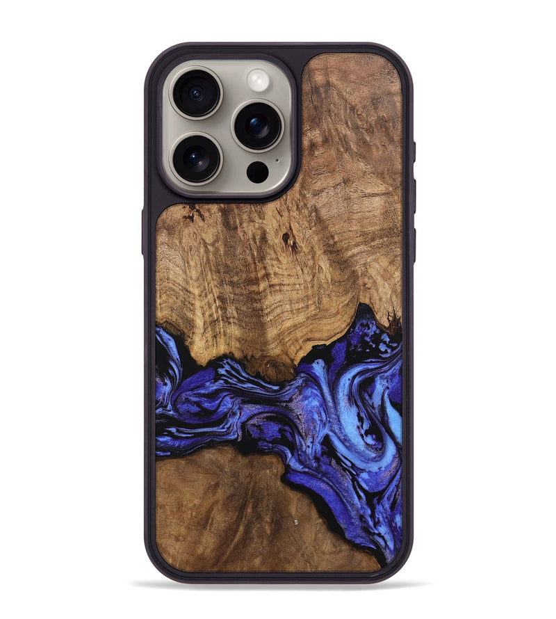 iPhone 15 Pro Max Wood Phone Case - Rollie (Purple, 746350)