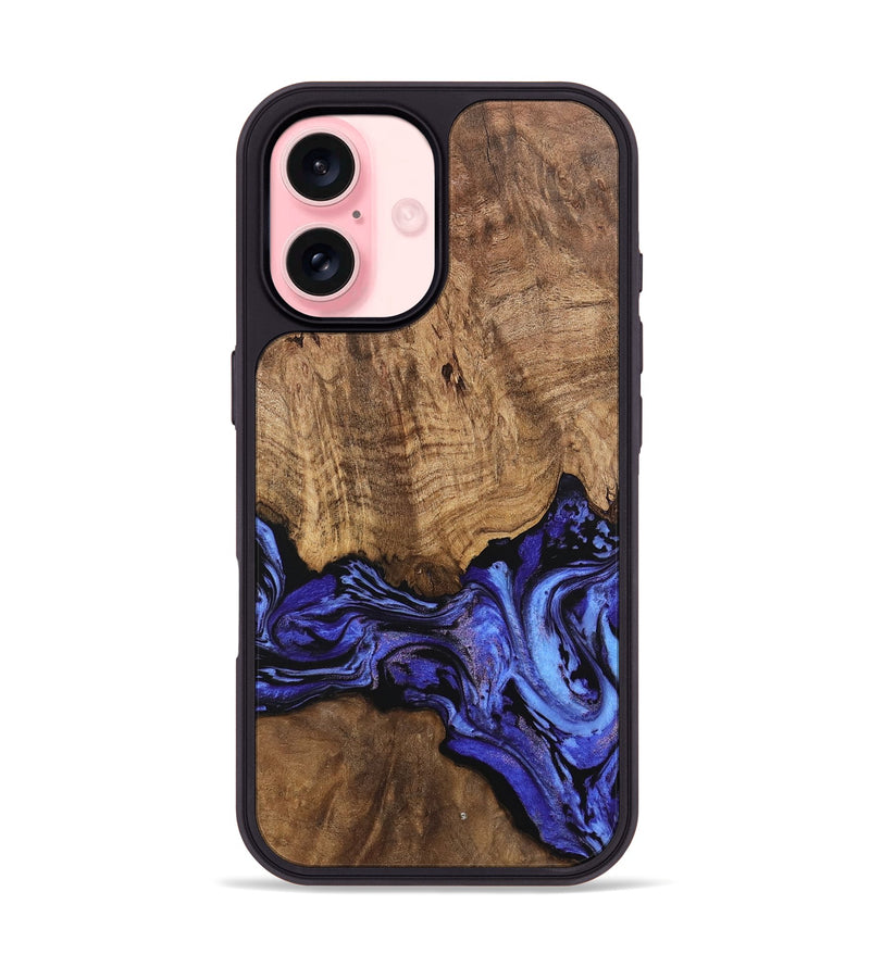 iPhone 16 Wood Phone Case - Rollie (Purple, 746350)