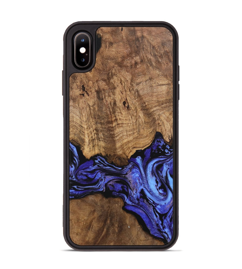 iPhone Xs Max Wood Phone Case - Rollie (Purple, 746350)