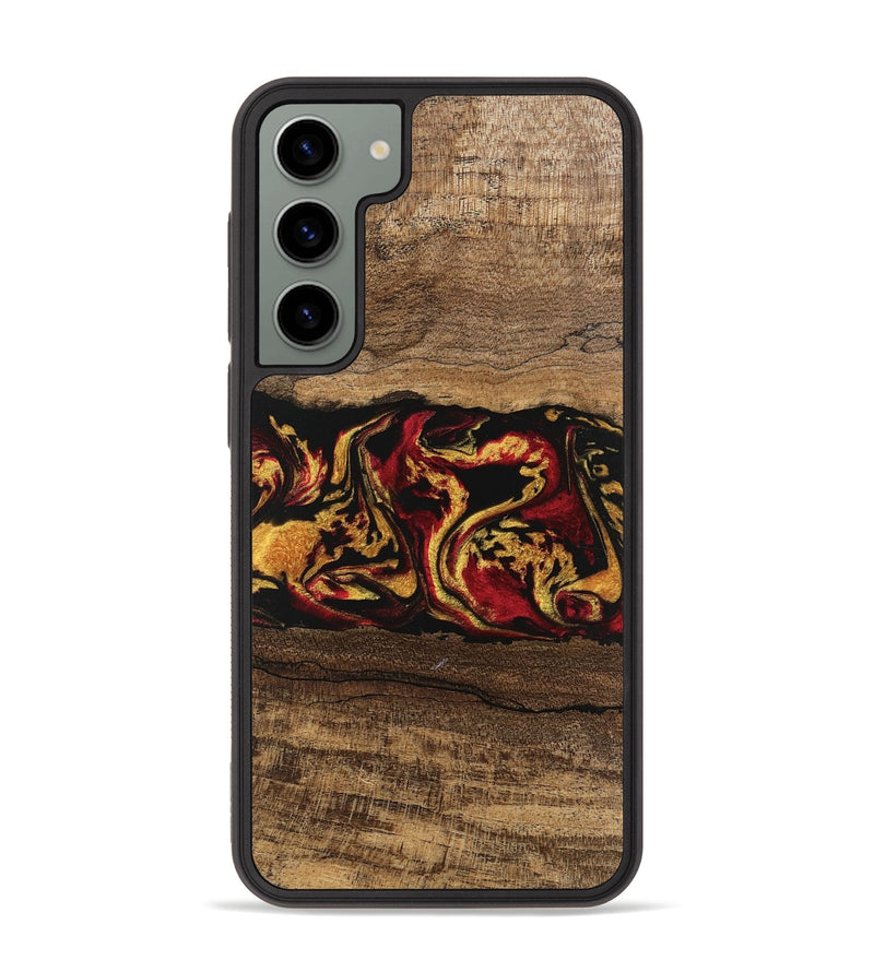 Galaxy S23 Plus Wood Phone Case - Keenan (Red, 746352)