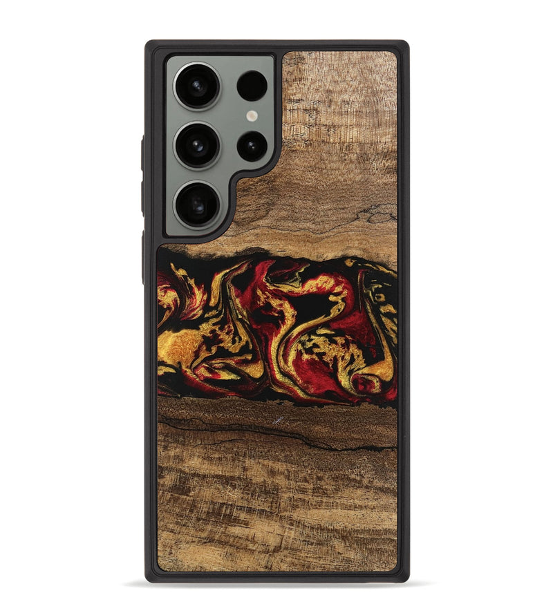 Galaxy S23 Ultra Wood Phone Case - Keenan (Red, 746352)