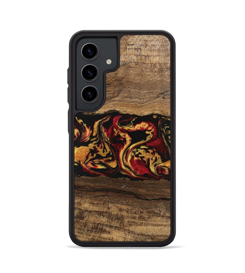 Galaxy S24 Wood Phone Case - Keenan (Red, 746352)