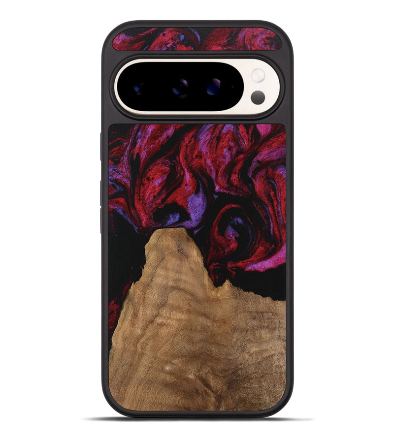 Pixel 9 Pro XL Wood Phone Case - Octavio (Red, 746353)