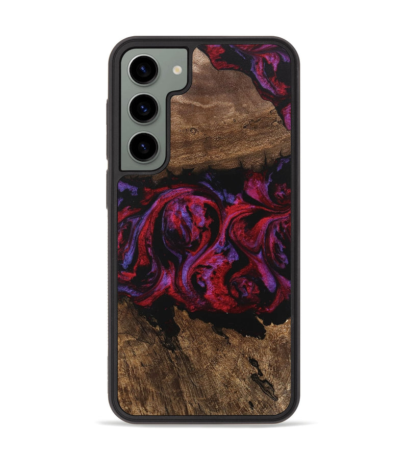 Galaxy S23 Plus Wood Phone Case - Aileen (Red, 746354)