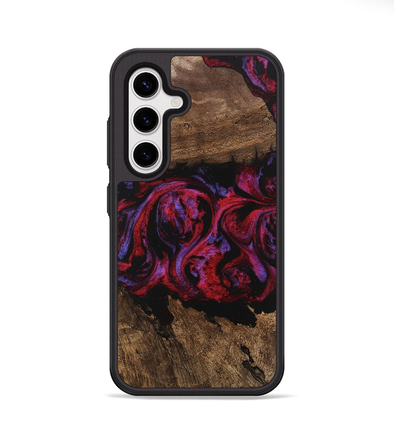 Galaxy S25 Plus Wood Phone Case - Aileen (Red, 746354)