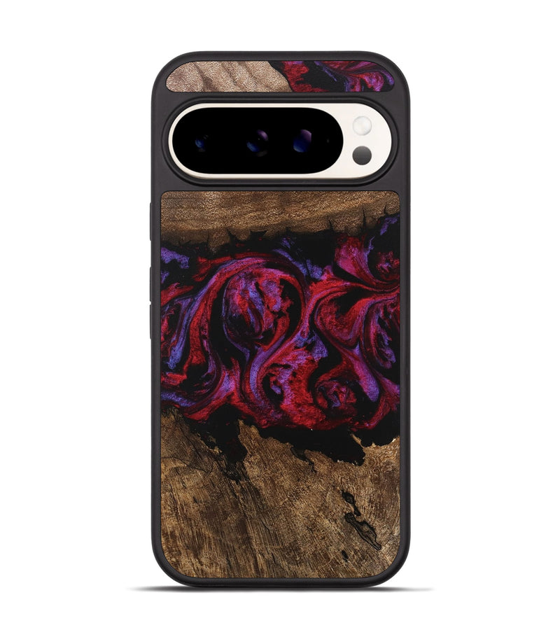 Pixel 9 Pro Wood Phone Case - Aileen (Red, 746354)