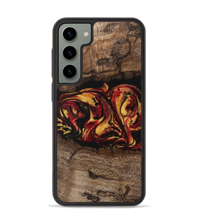 Galaxy S23 Plus Wood Phone Case - Jaleel (Red, 746356)