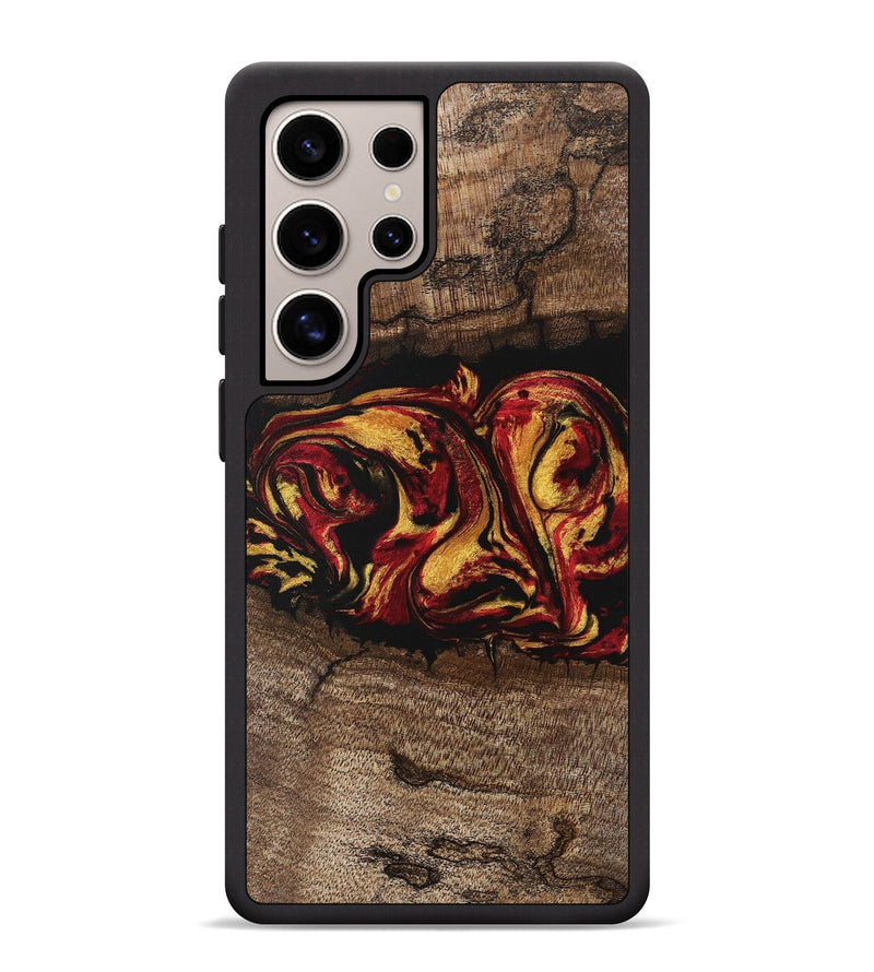 Galaxy S25 Ultra Wood Phone Case - Jaleel (Red, 746356)