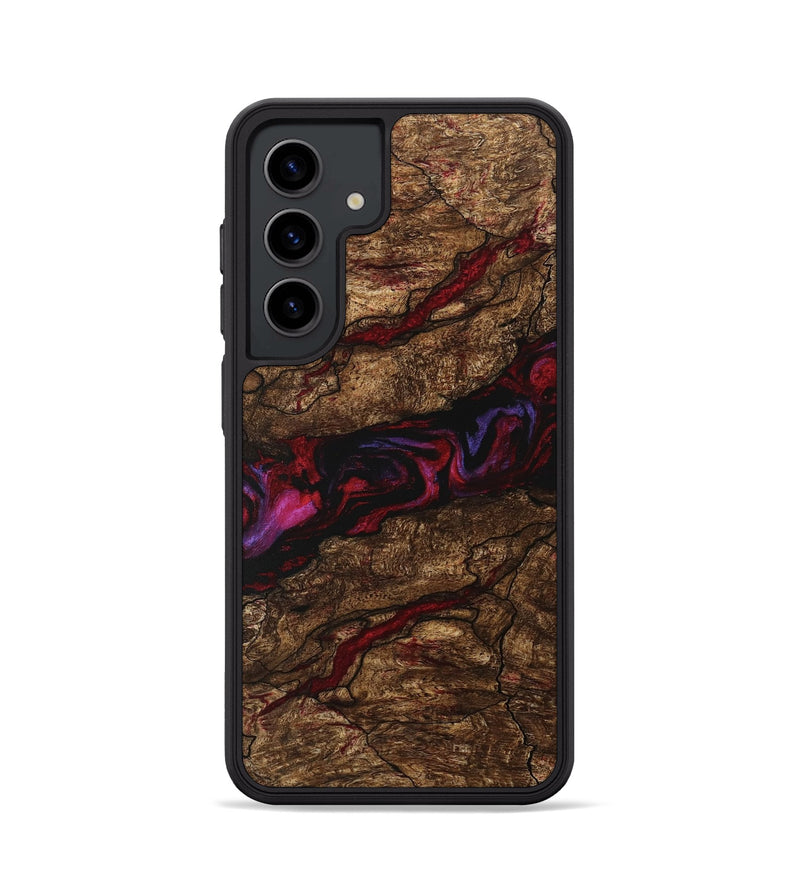 Galaxy S24 Wood Phone Case - Willow (Red, 746357)