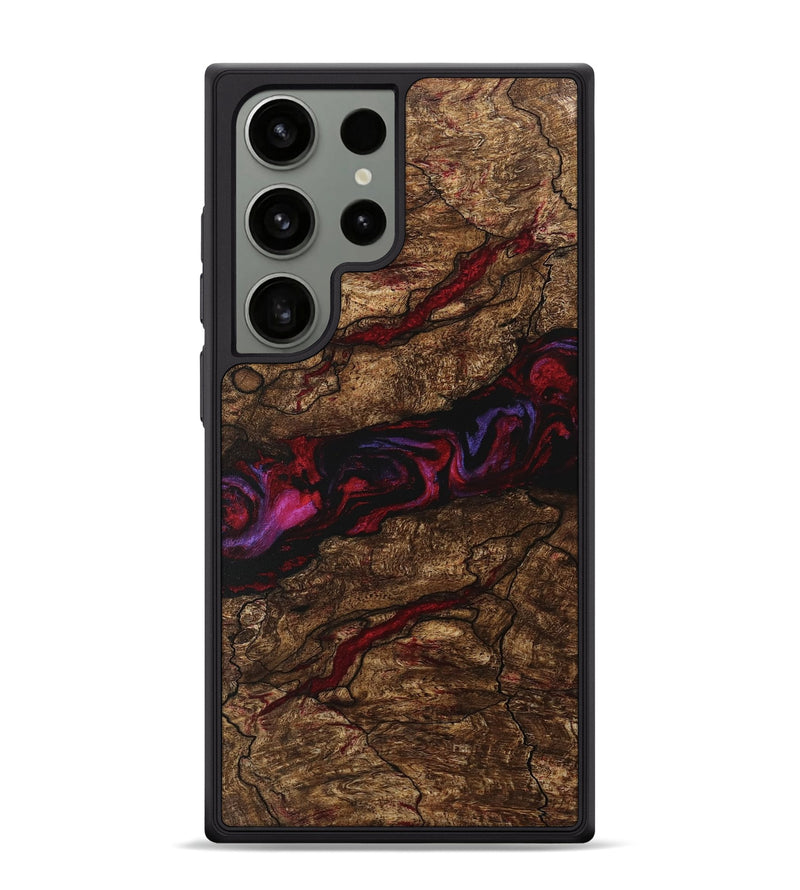 Galaxy S24 Ultra Wood Phone Case - Willow (Red, 746357)