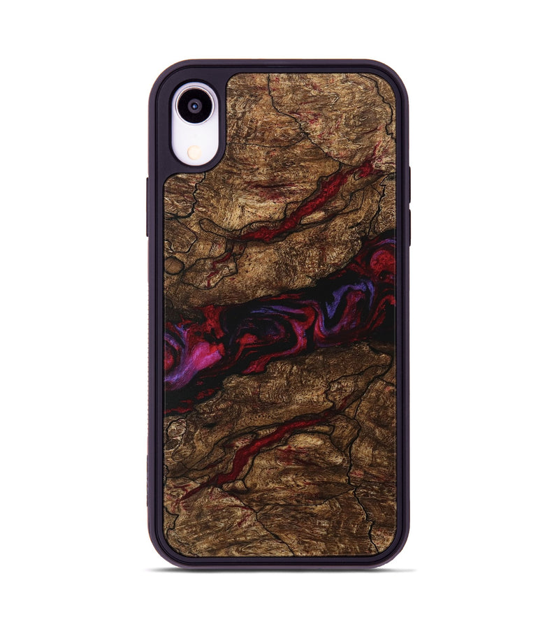 iPhone Xr Wood Phone Case - Willow (Red, 746357)