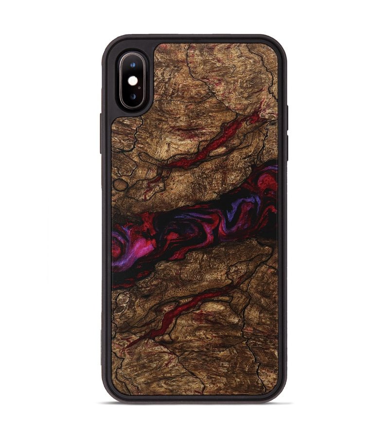 iPhone Xs Max Wood Phone Case - Willow (Red, 746357)