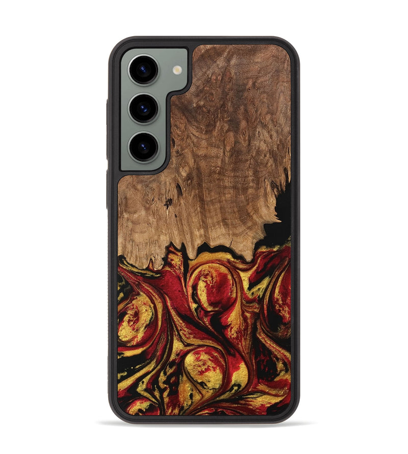 Galaxy S23 Plus Wood Phone Case - Jesica (Red, 746358)