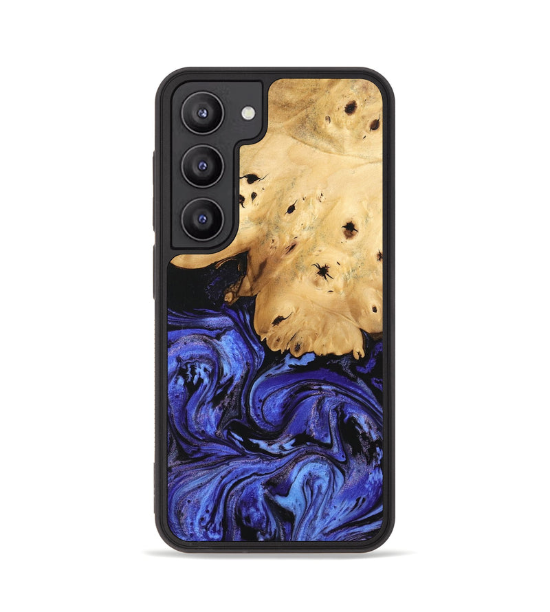 Galaxy S23 Wood Phone Case - Callie (Blue, 746360)