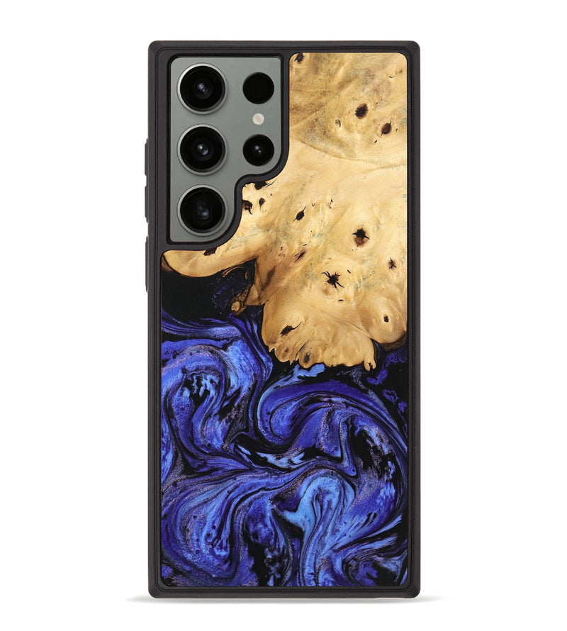 Galaxy S23 Ultra Wood Phone Case - Callie (Blue, 746360)