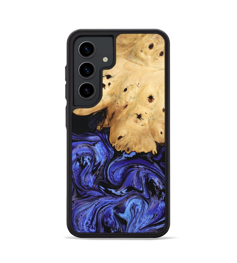 Galaxy S24 Wood Phone Case - Callie (Blue, 746360)