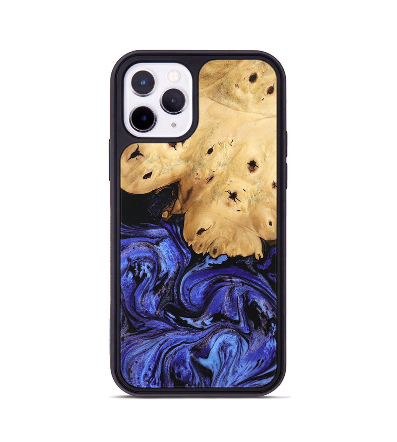 iPhone 11 Pro Wood Phone Case - Callie (Blue, 746360)