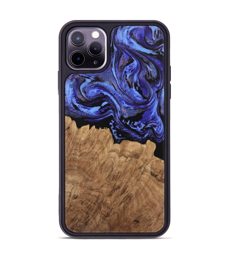 iPhone 11 Pro Max Wood Phone Case - Konner (Purple, 746361)