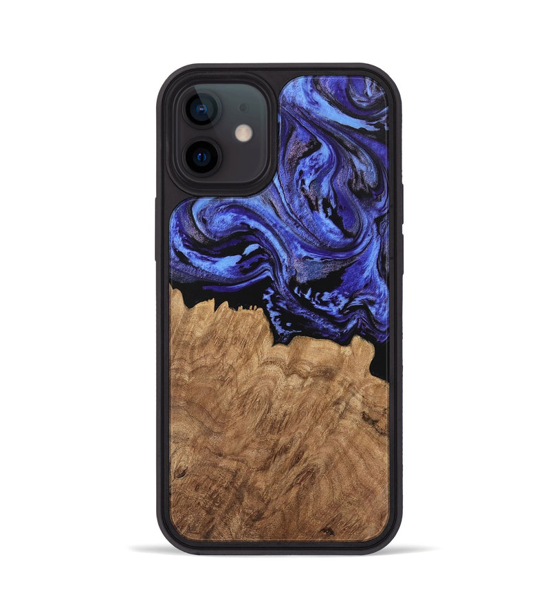 iPhone 12 Wood Phone Case - Konner (Purple, 746361)