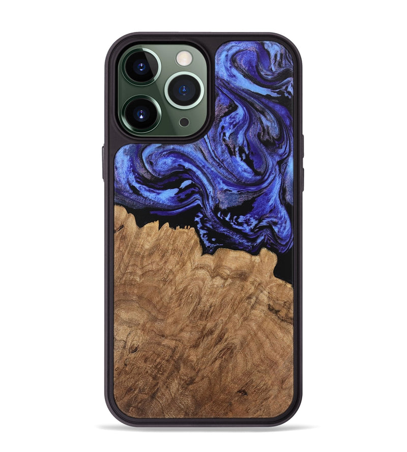 iPhone 13 Pro Max Wood Phone Case - Konner (Purple, 746361)