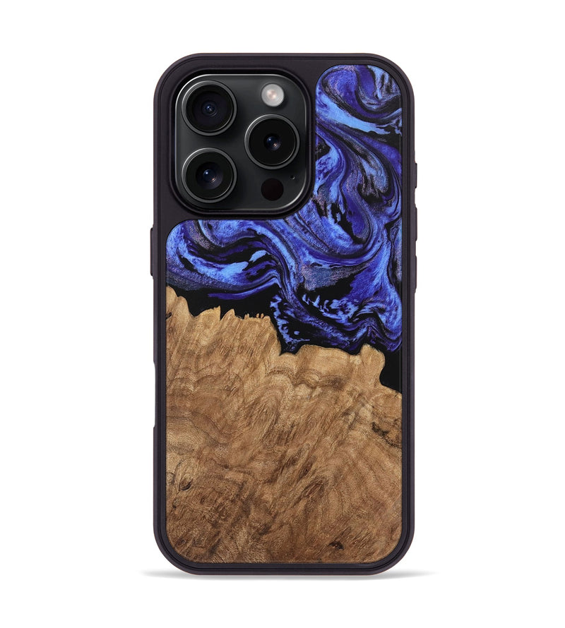 iPhone 16 Pro Wood Phone Case - Konner (Purple, 746361)