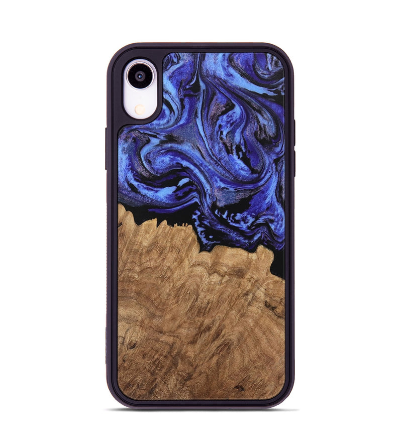 iPhone Xr Wood Phone Case - Konner (Purple, 746361)