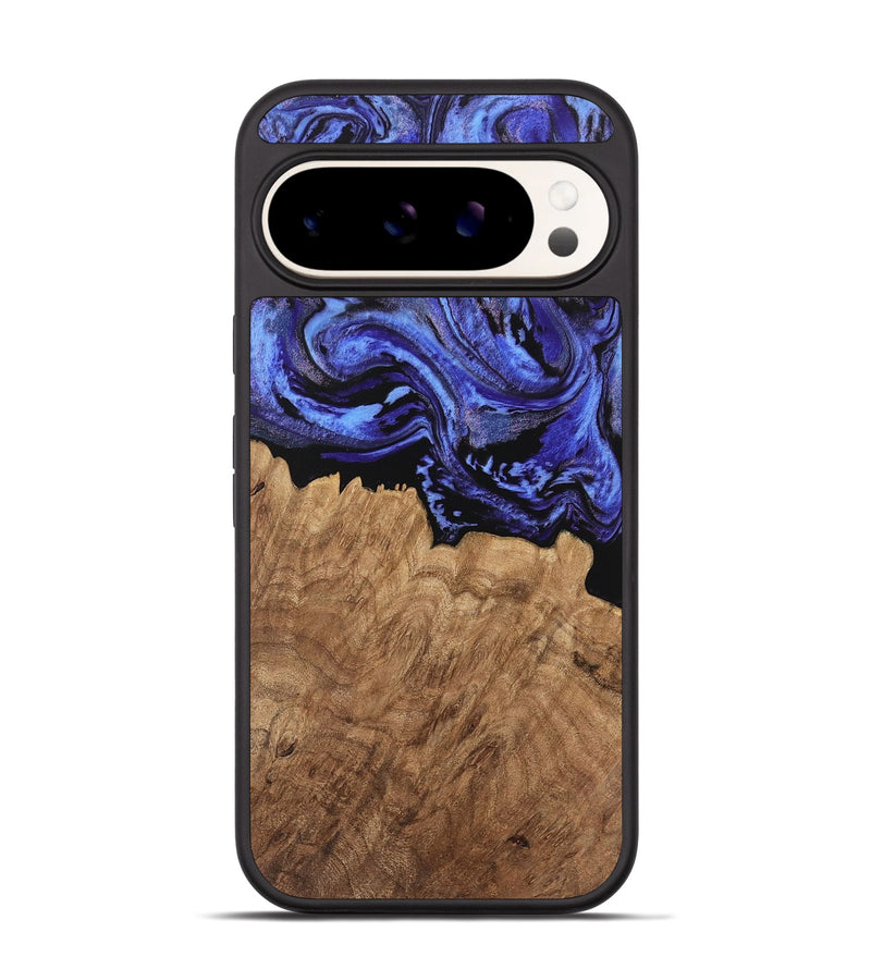 Pixel 9 Wood Phone Case - Konner (Purple, 746361)