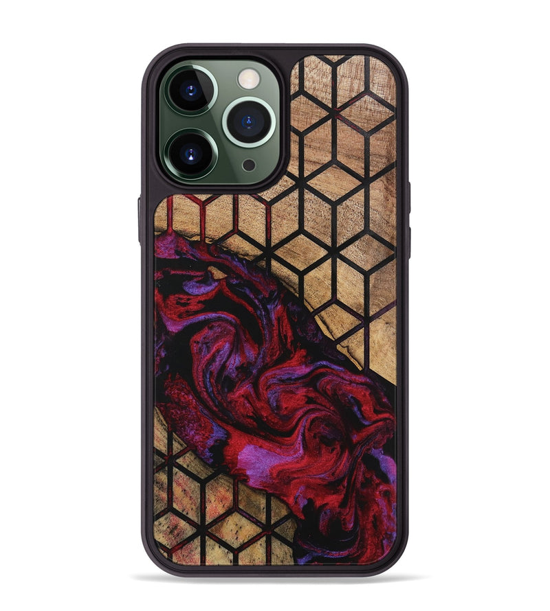 iPhone 13 Pro Max Wood Phone Case - Emberly (Pattern, 746363)