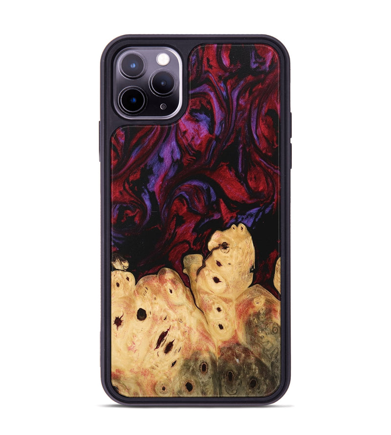 iPhone 11 Pro Max Wood Phone Case - Jacklyn (Red, 746364)