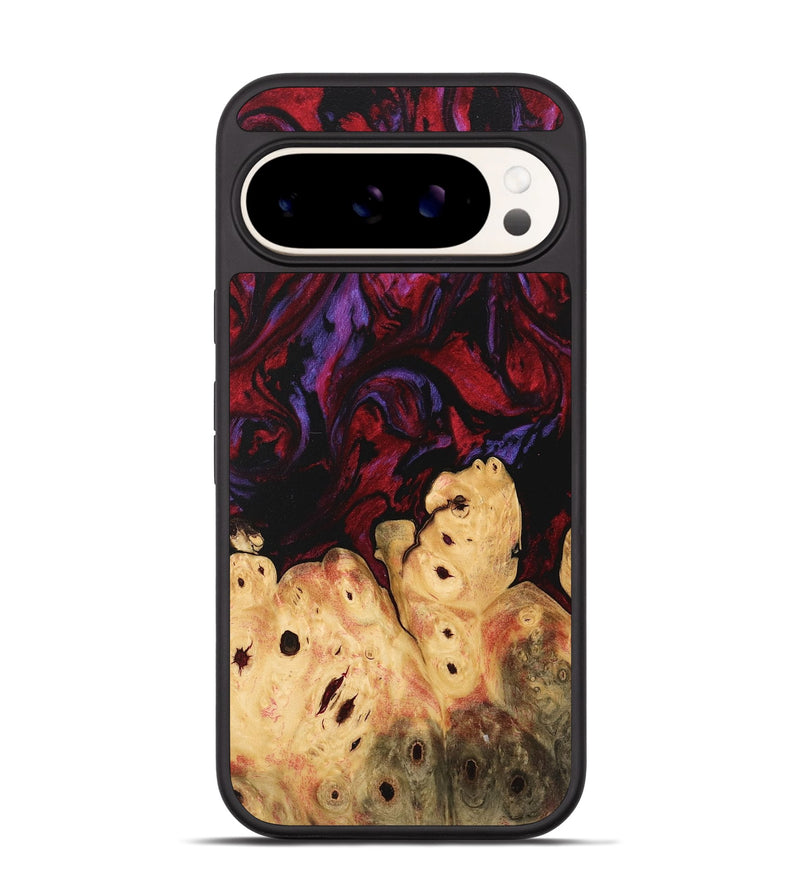 Pixel 9 Pro Wood Phone Case - Jacklyn (Red, 746364)