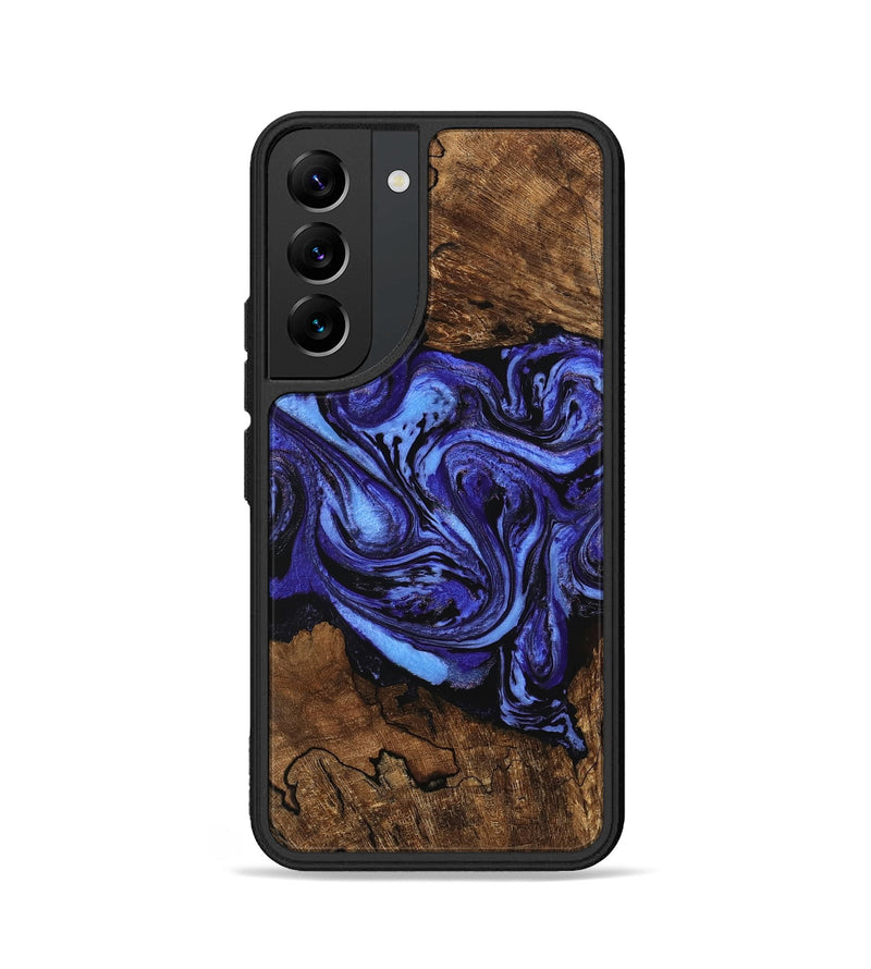 Galaxy S22 Wood Phone Case - Anton (Purple, 746367)