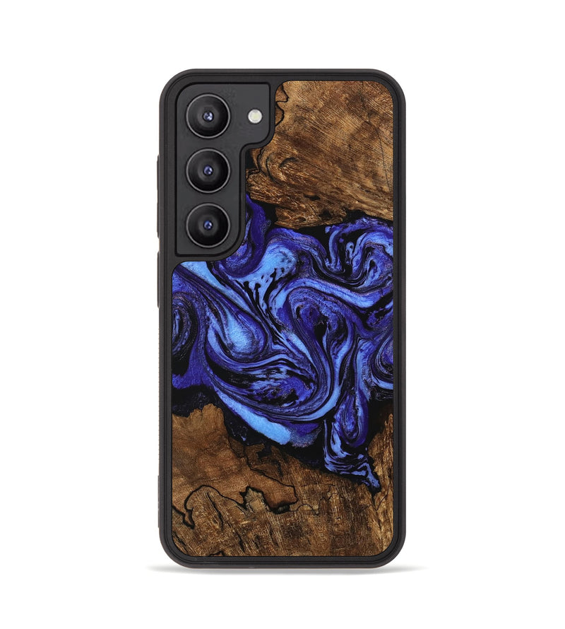 Galaxy S23 Wood Phone Case - Anton (Purple, 746367)