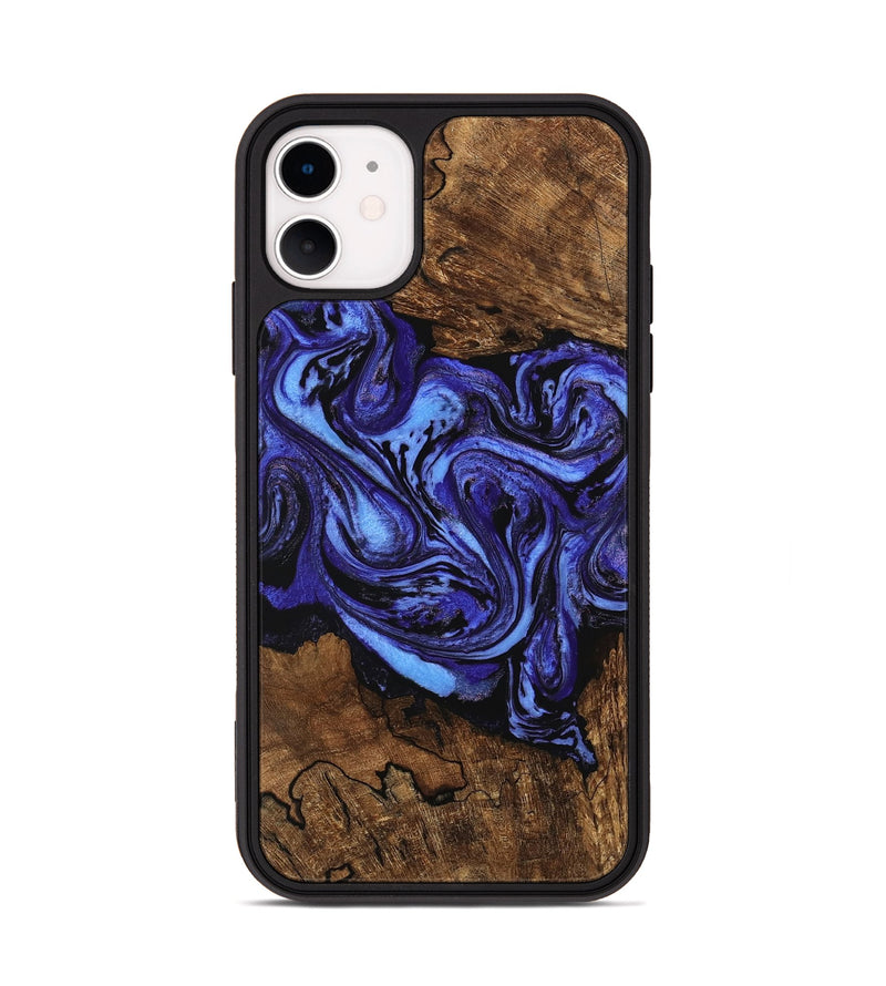 iPhone 11 Wood Phone Case - Anton (Purple, 746367)