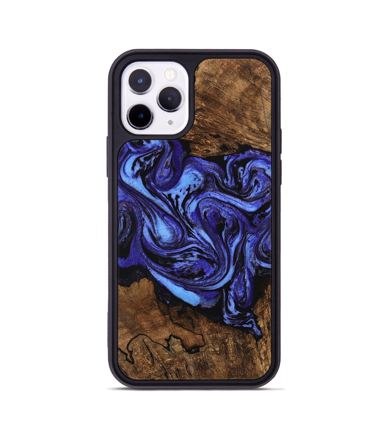 iPhone 11 Pro Wood Phone Case - Anton (Purple, 746367)